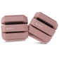 Set of Rose wearable wrist and ankle weights for pilates fastened