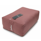 rose rectangular yoga bolster indian cotton