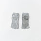 pair of open-toe, non-skid yoga socks